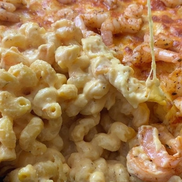 SHRIMP MAC & CHEESE PIE 5"