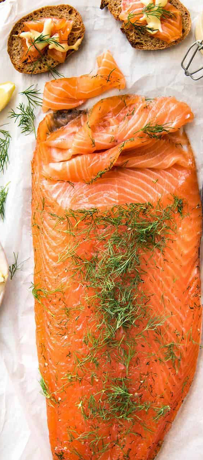 FRESH HOUSE MADE SALMON GRAVLOX