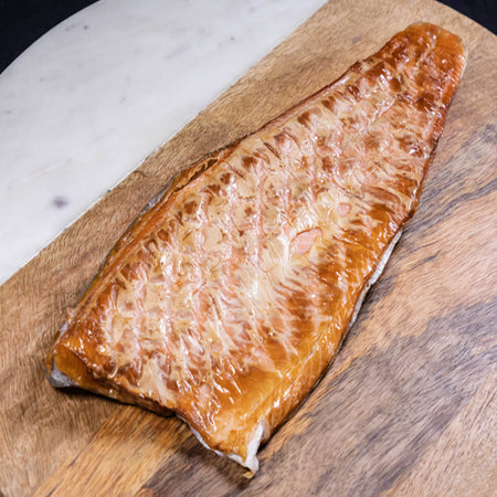 FRESH HOT SMOKED TROUT FILLETS
